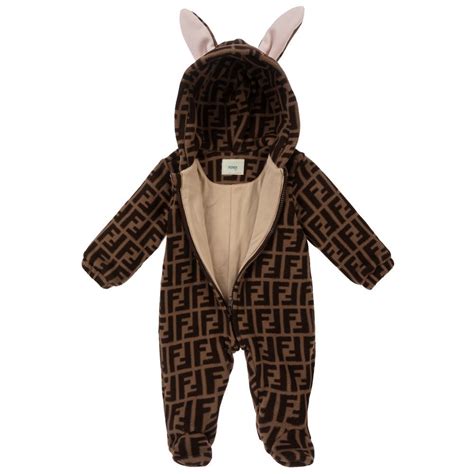 fendi baby pram suit|Fendi baby.